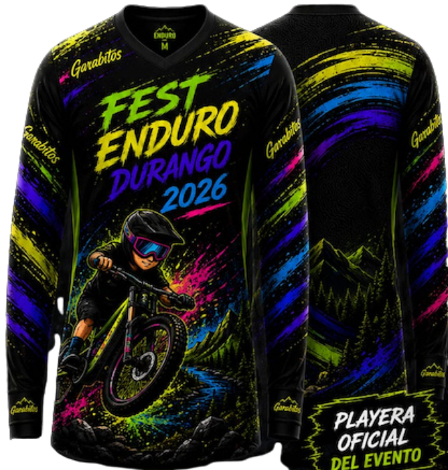 Playera Oficial Durango Enduro Fest 2026